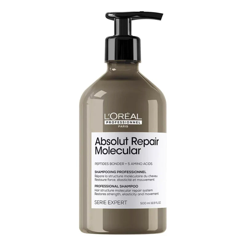 SHAMPOO LOREAL ABSOLUT REPAIR MOLECULAR 500ML