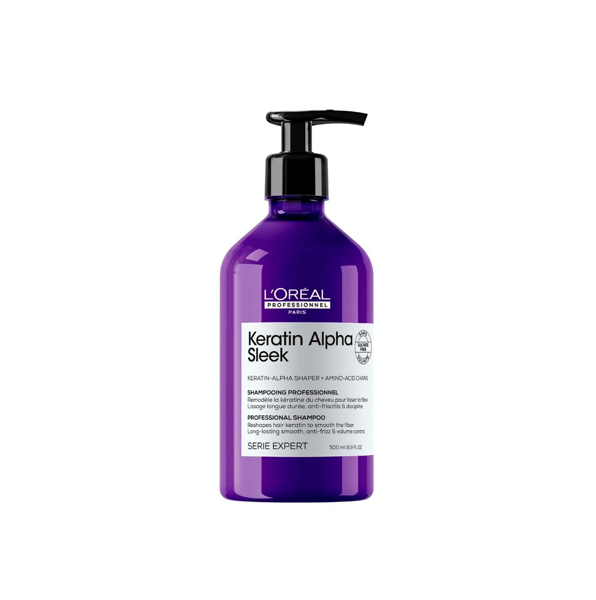 L'Oréal Professionnel Serie Expert Keratin Alpha Sleek Shampoo Refill 500 ml