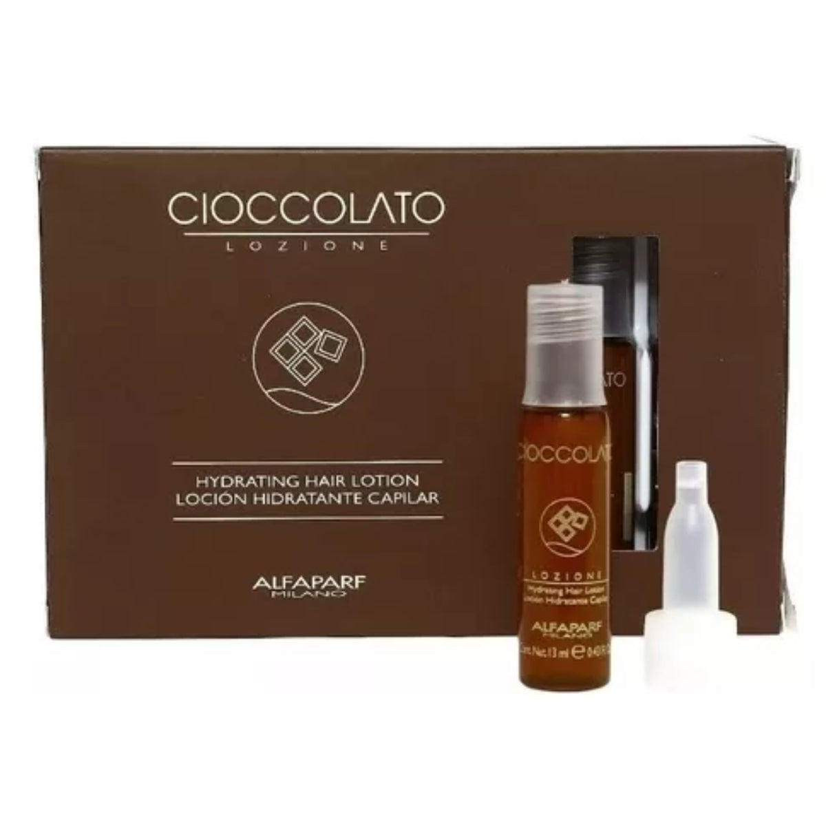Alfaparf Milano Ampolletas Cioccolato 12x13ml