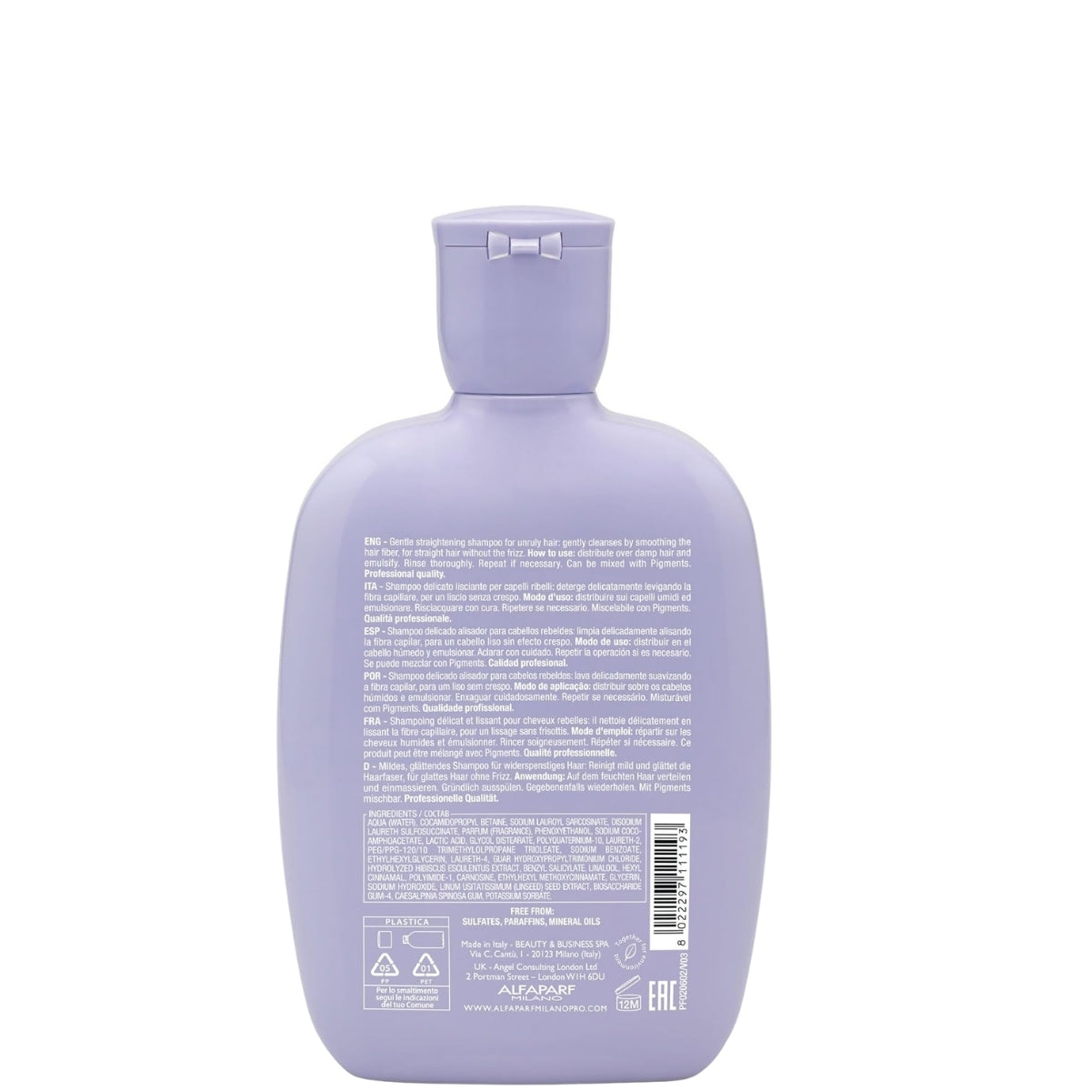 Alfaparf Semi Di Lino Smooth Smoothing Low Shampoo 250 ml