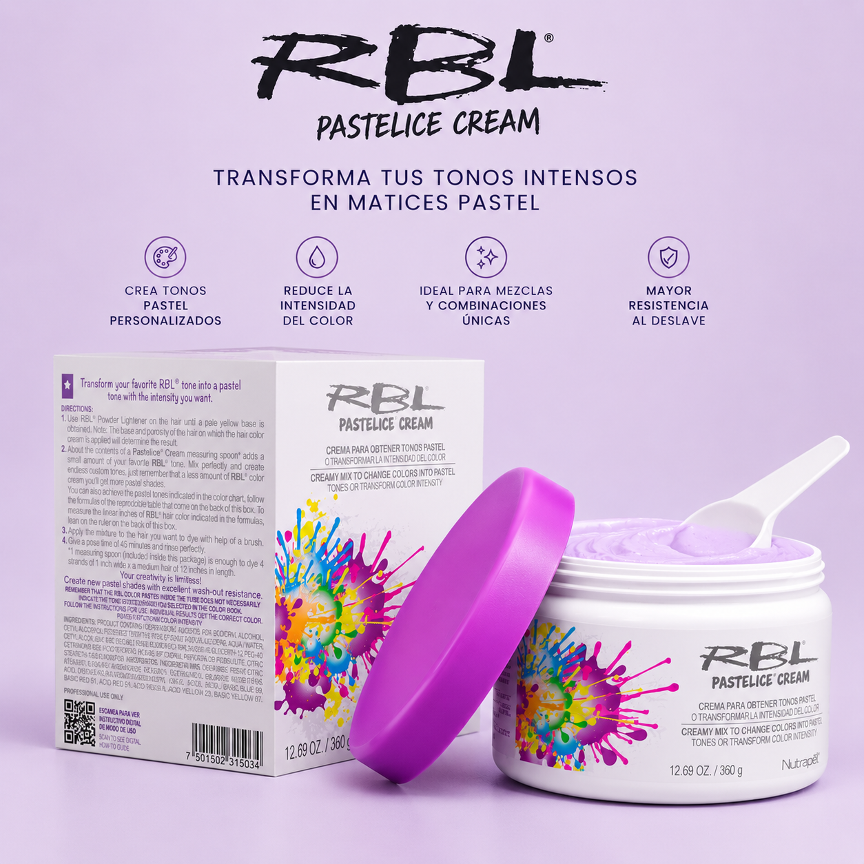 NUTRAPEL RBL PASTEL ICE CREAM