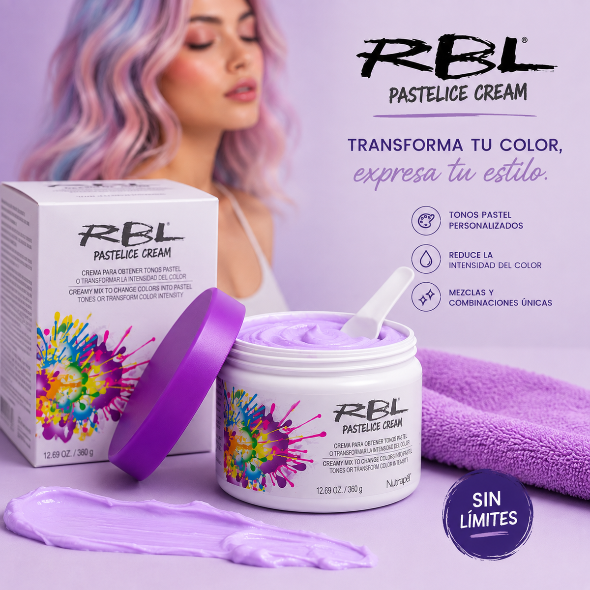 NUTRAPEL RBL PASTEL ICE CREAM