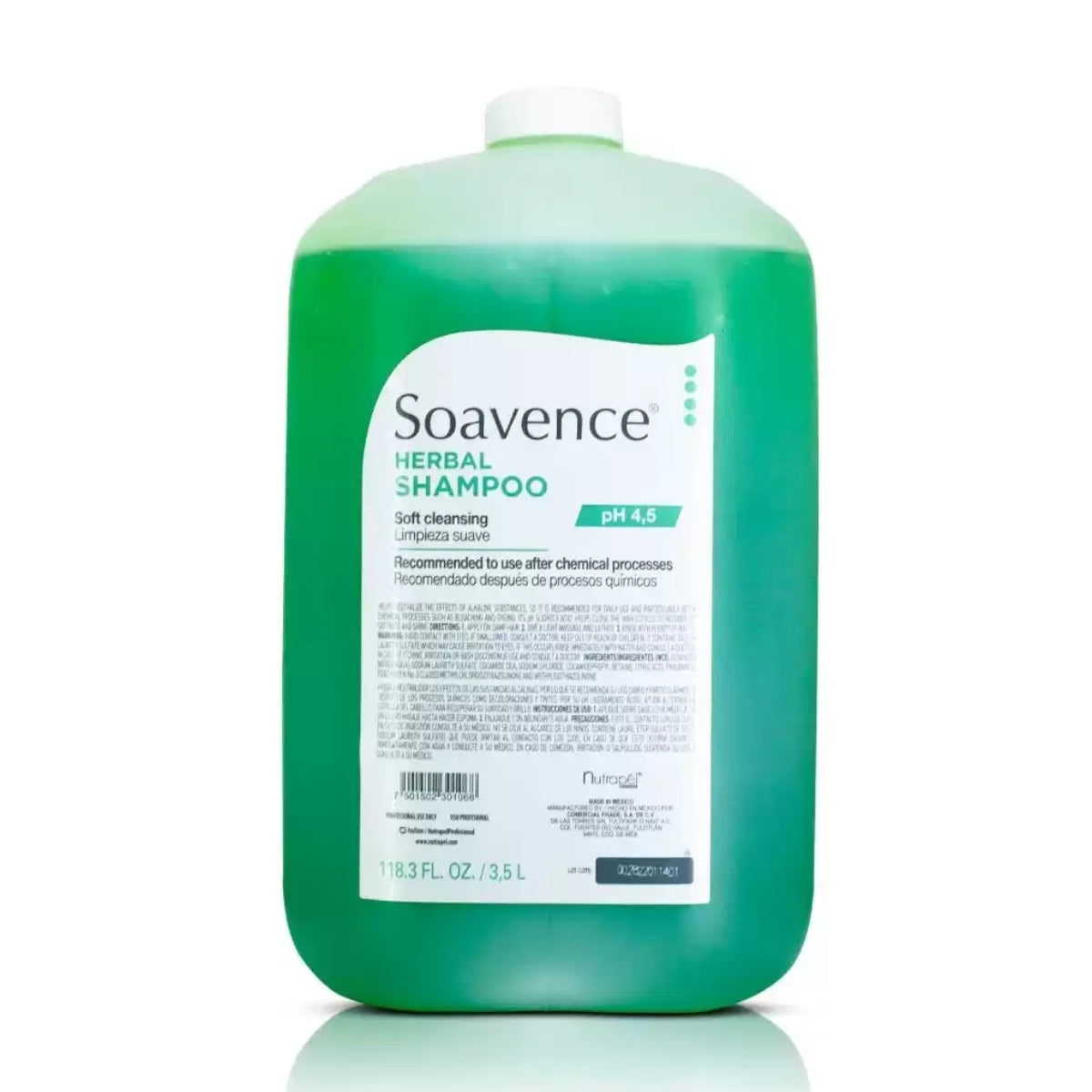 Nutrapél Soavence Shampoo Herbal 3.5 L