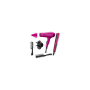 Conair Combo Pink Secadora y Alaciadora
