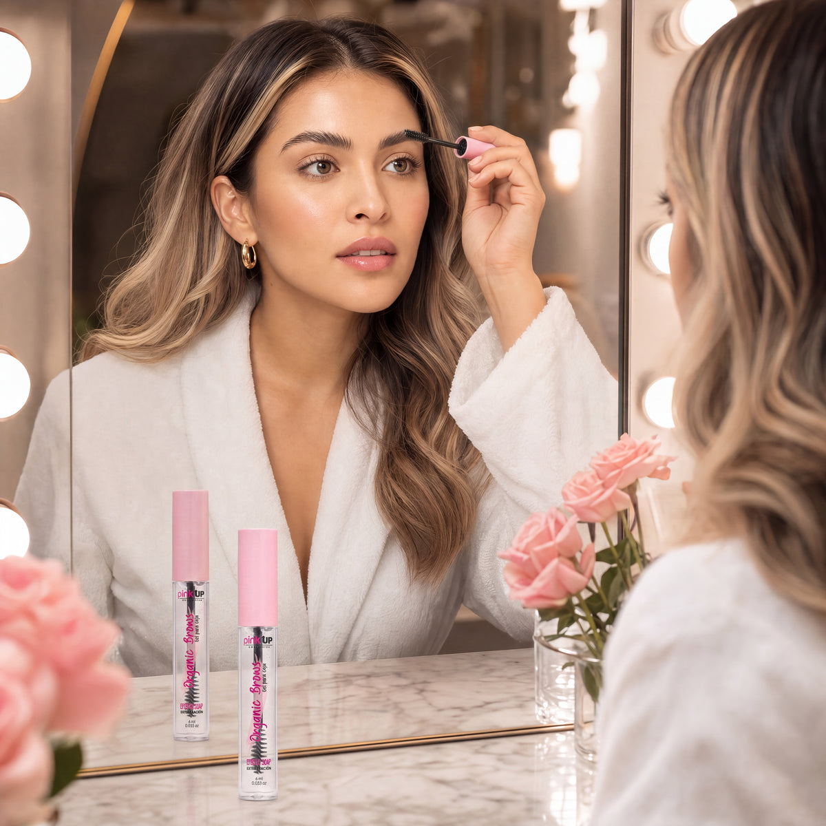 Pink Up Organic Bros Gel