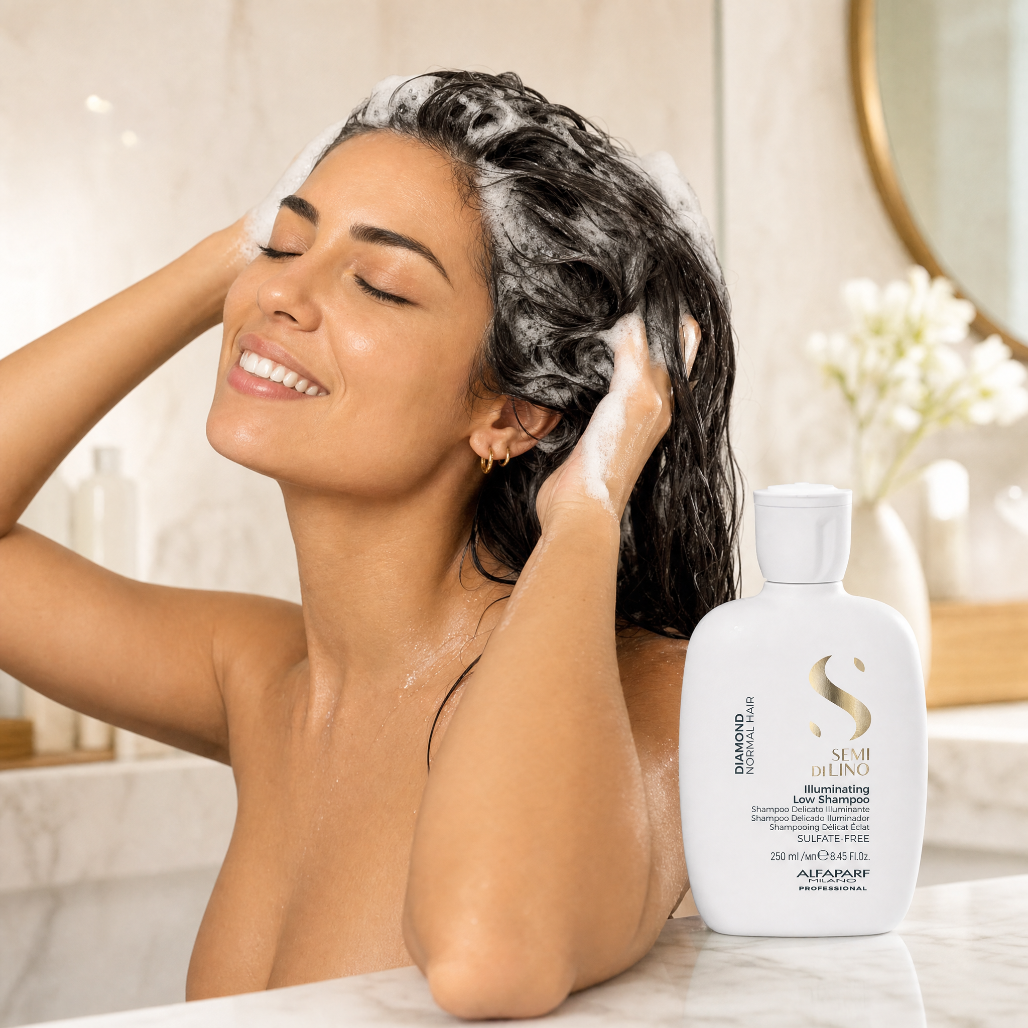 Alfaparf Semi Di Lino Diamond Iluminating Low Shampoo 250 ml