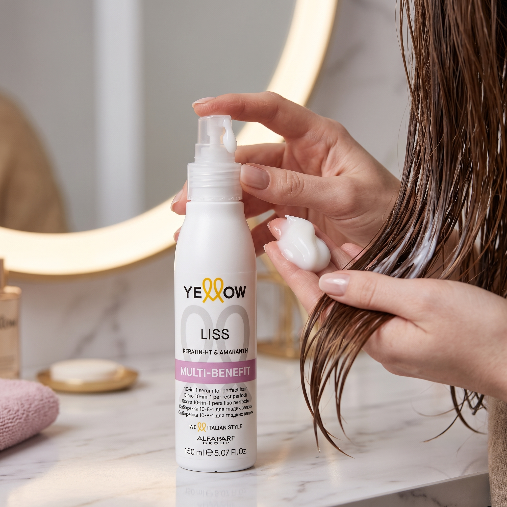 Alfaparf Yellow Liss Serum Multi Beneficios 150 ml