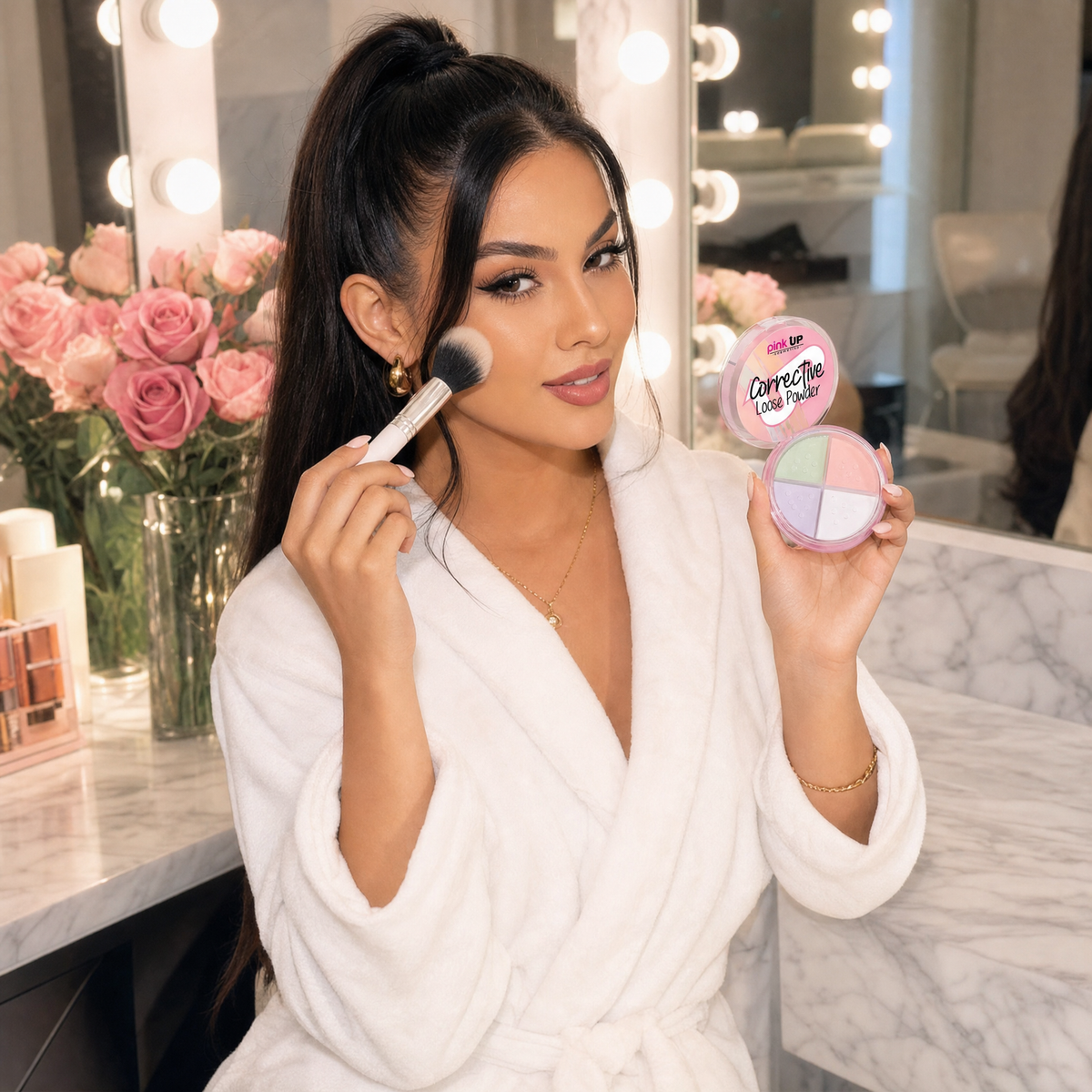 Pink Up Corrective Loose Powder
