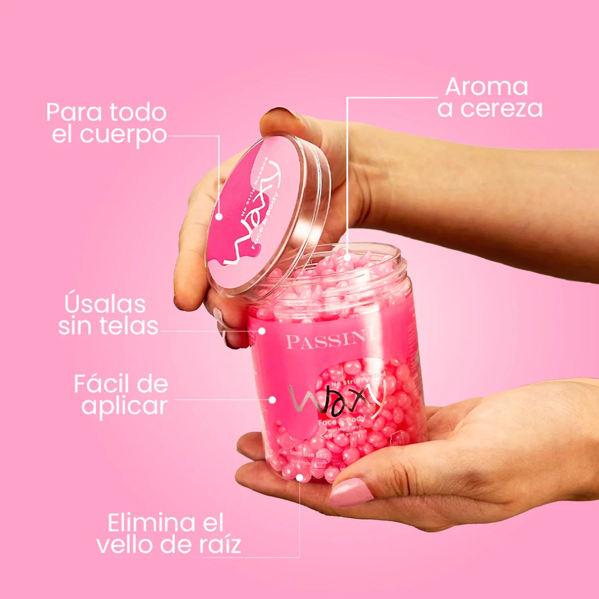 Passini Waxy Cera en Perlas
