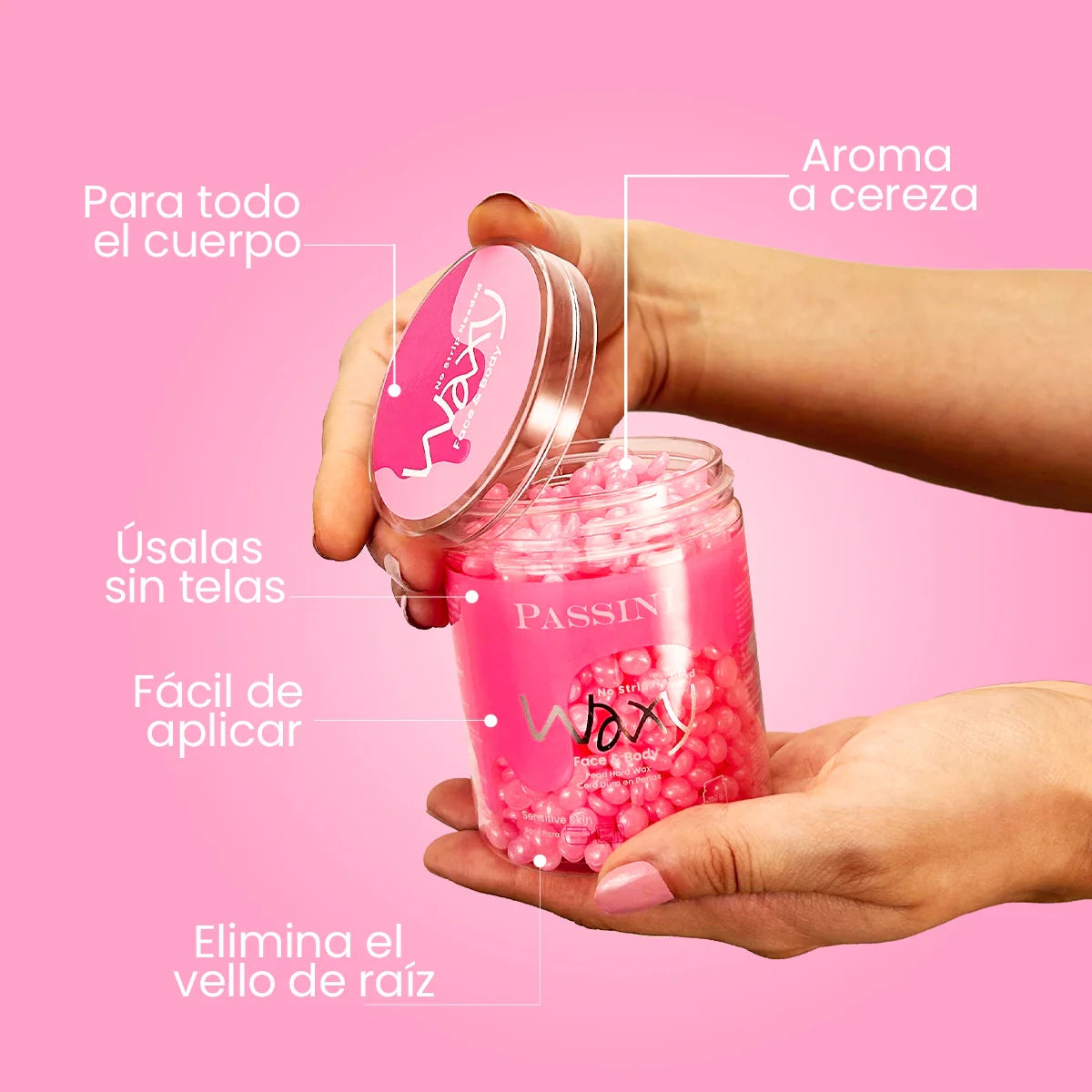 Passini Waxy Cera en Perlas