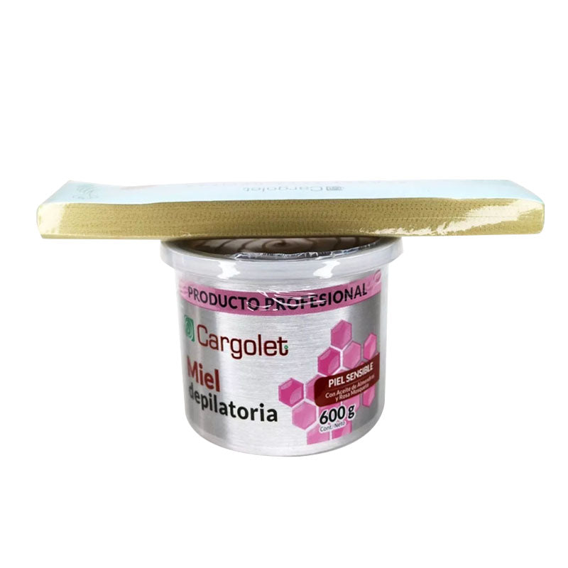 CARGOLET CERA MIEL SENSIBLE 600 GR C/ BANDAS