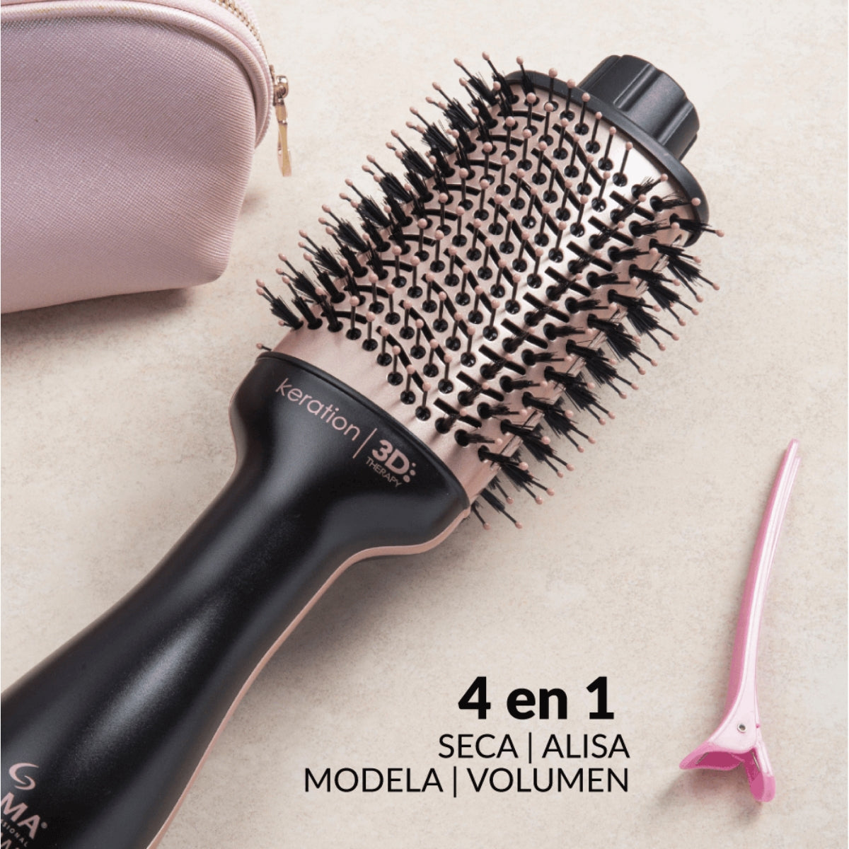 Gama Italy Cepillo de Aire Profesional Stylish Keratin