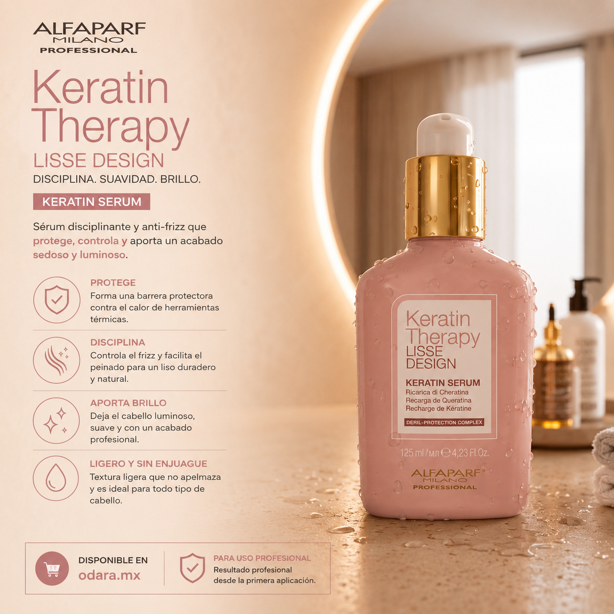 Alfaparf Keratin Therapy Lisse Design Serum 125 ml