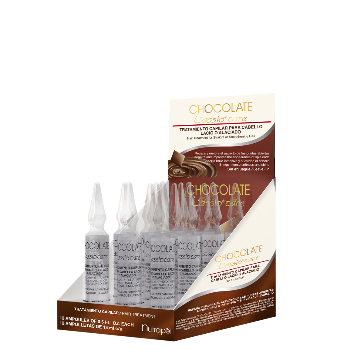 LASSIO CARE AMPOLLETAS CAJA 12X15ML