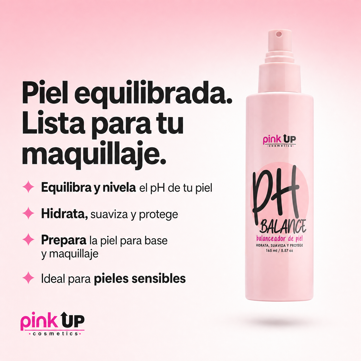 Pink Up PH Balance 165 ml