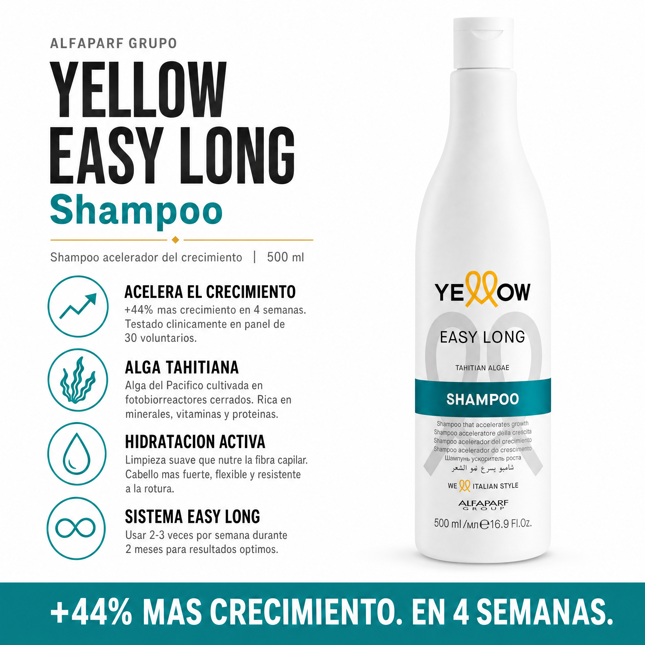 Alfaparf Yellow Easy Long Shampoo 500ml