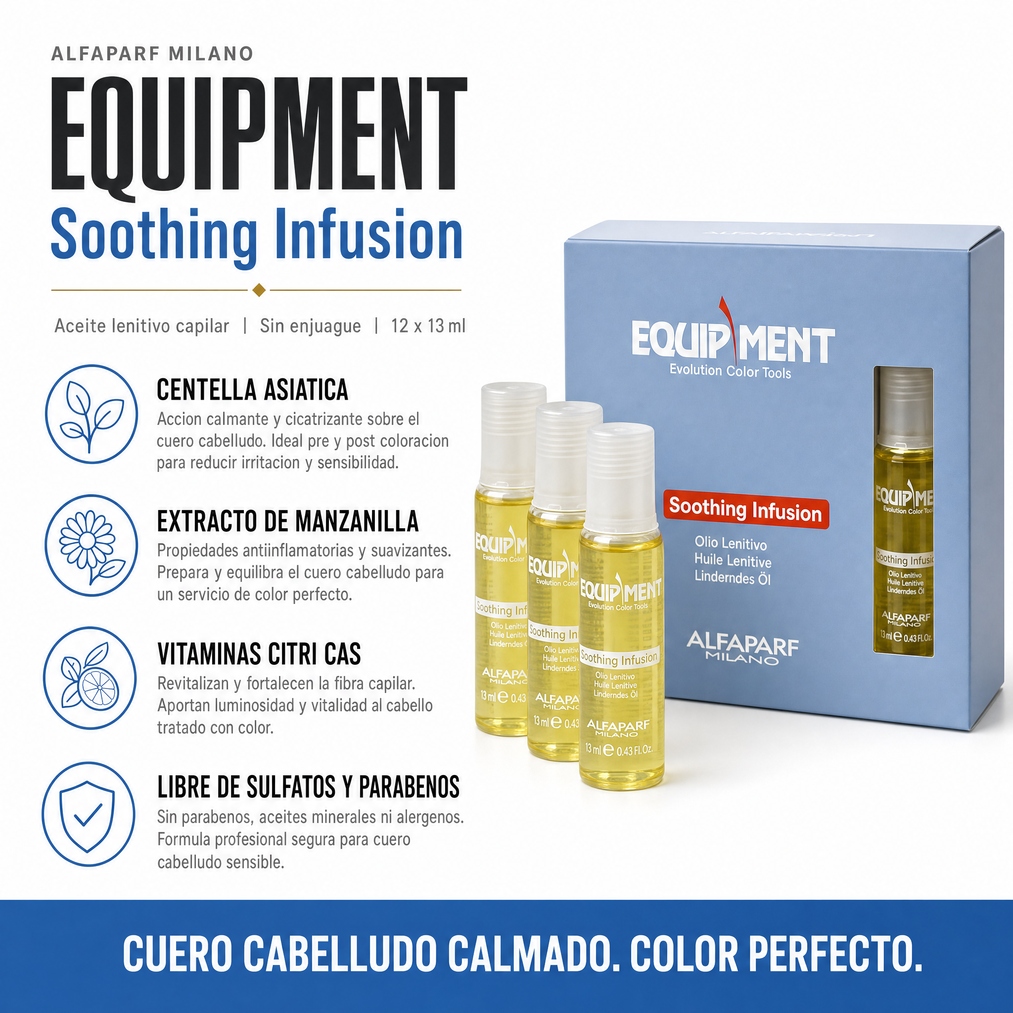 Alfaparf Equipment Ampolletas 12 pzas x 13 ml