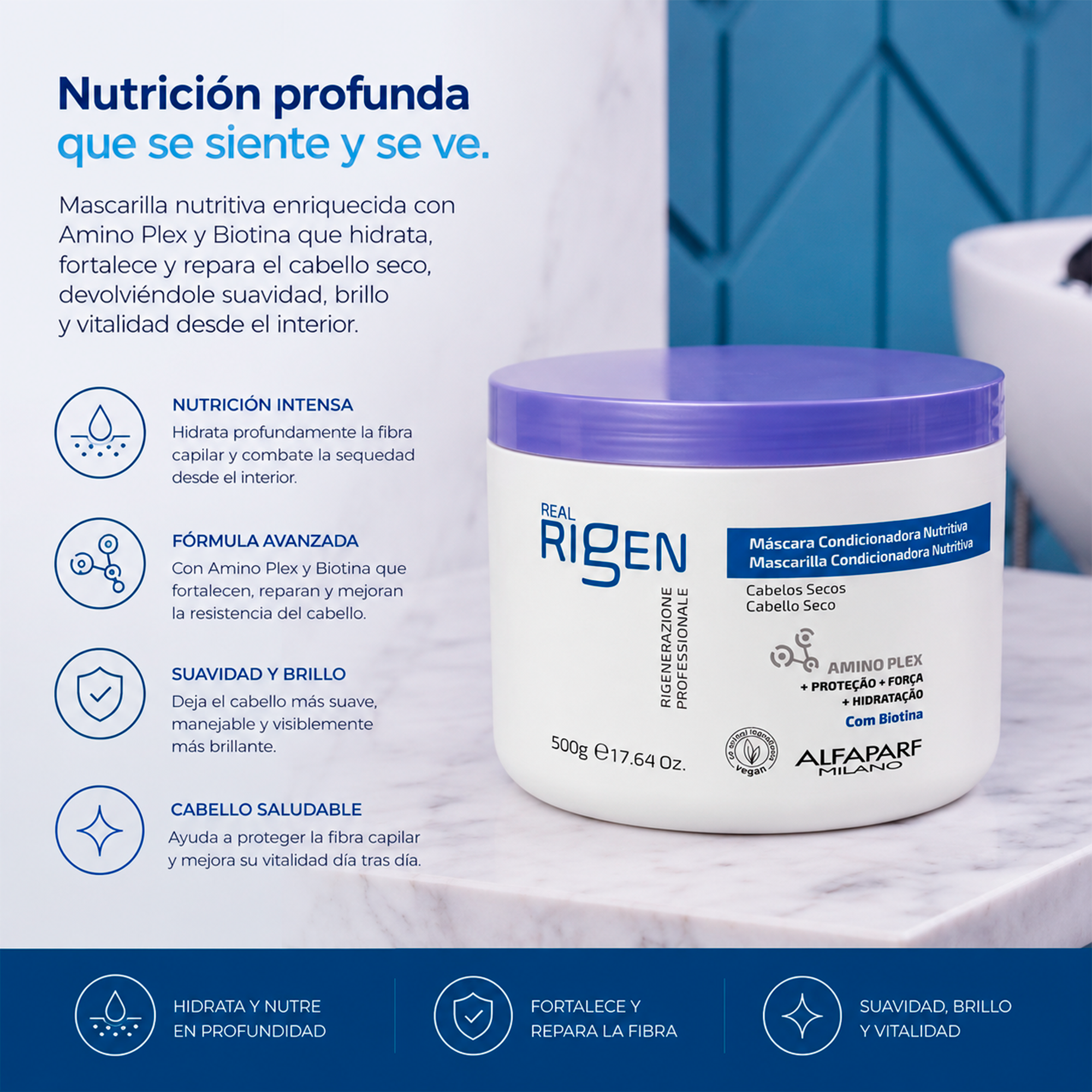 Alfaparf Real Rigen Mascarilla Nutritiva