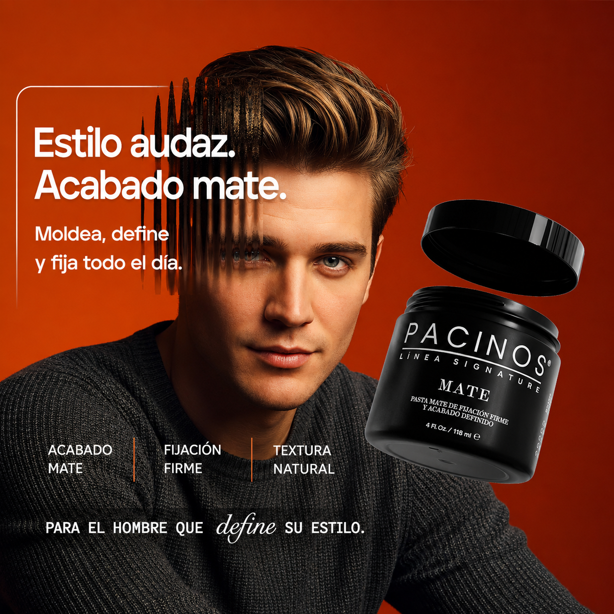 Pacinos Matte Paste 118 ml