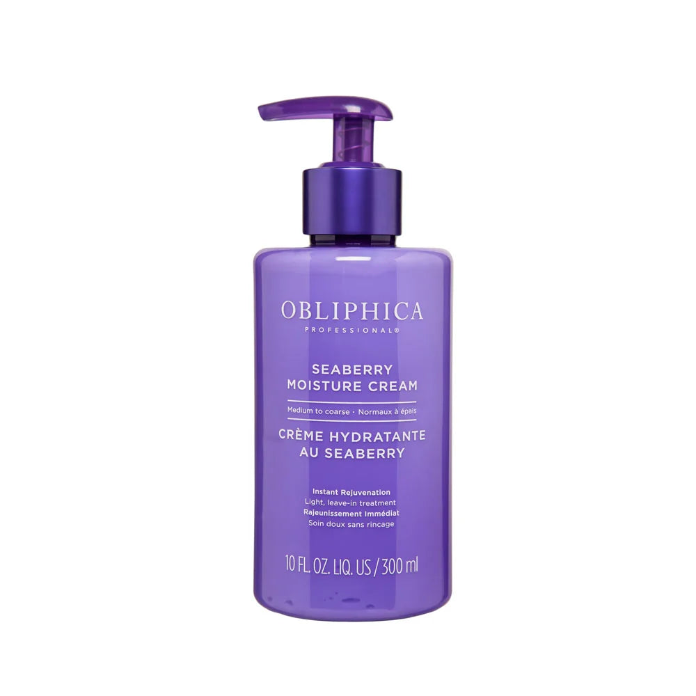 Obliphica Seaberry Crema Hidratante Sin Enjuague Cabello Medio a Grueso