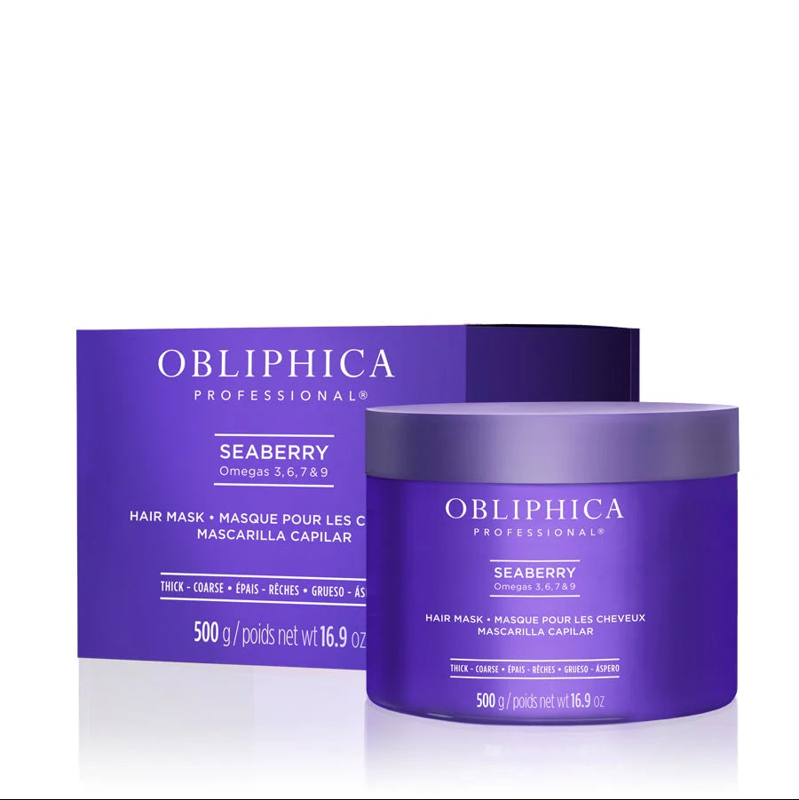 Obliphica Seaberry Mascarilla Capilar Cabello Medio a Grueso