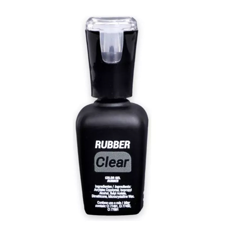 COLOR GEL 005 RUBBER CLEAR 15 ML - ORGANIC NAILS