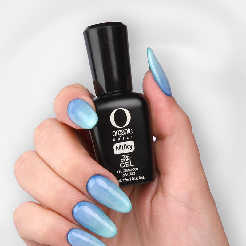COLOR GEL 006 TOP COAT MILKY 15 ML  - ORGANIC NAILS