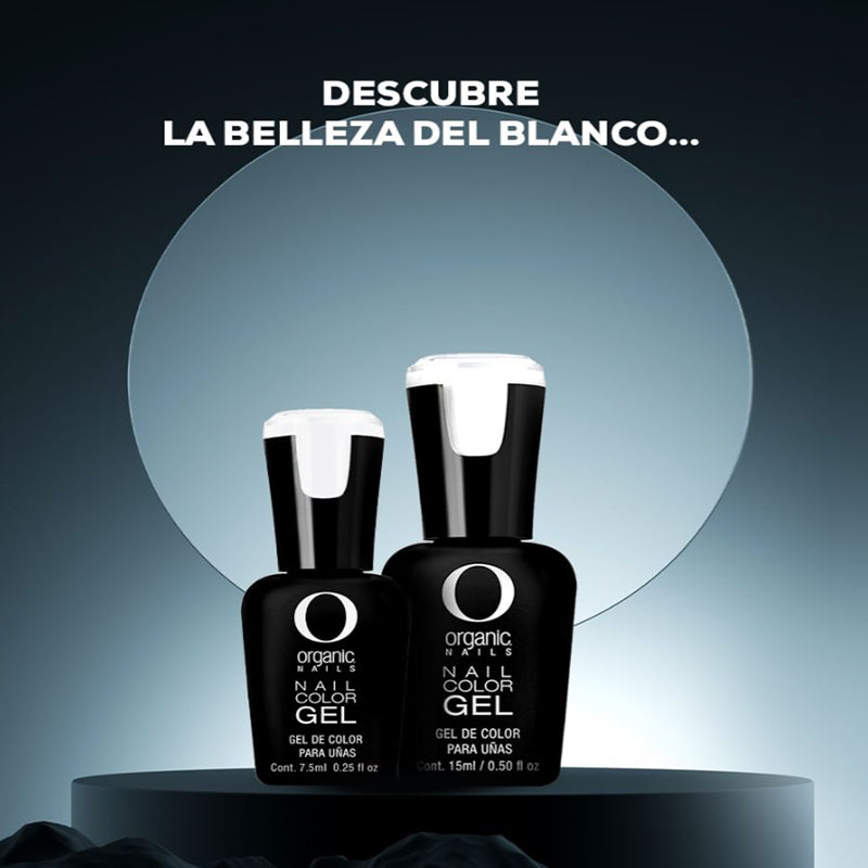 COLOR GEL 167 MOON WHITE 15 ML - ORGANIC NAILS