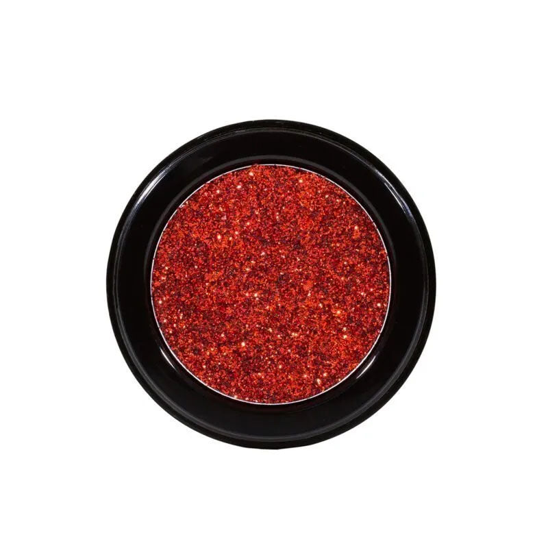 PINK UP GLITTER HOT RED