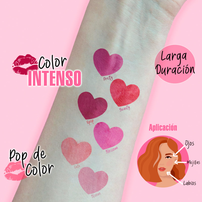 Pink Up Labial Cremoso 4ml - Maquillaje Profesional