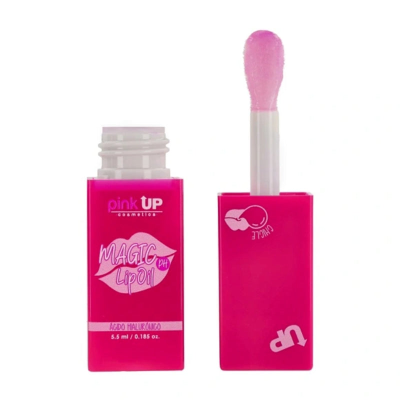 BRILLO LABIAL BUBBLE GUM 01 MAGIC LIP OIL PINK UP