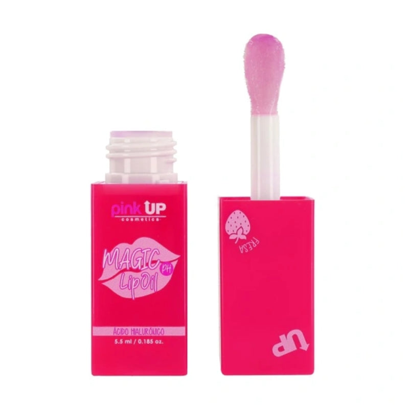 BRILLO LABIAL STRAWBERRY 06 MAGIC LIP OIL  PINK UP