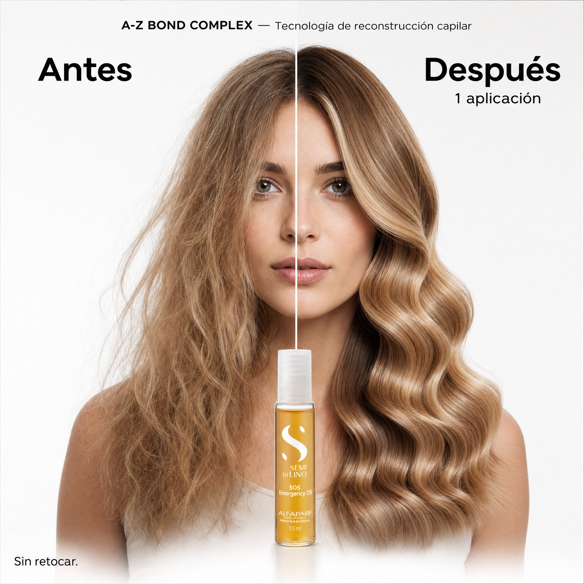 Alfaparf Semi Di Lino Reconstruction Ampolletas SOS Emergency Oil 12 pzas x 13 ml