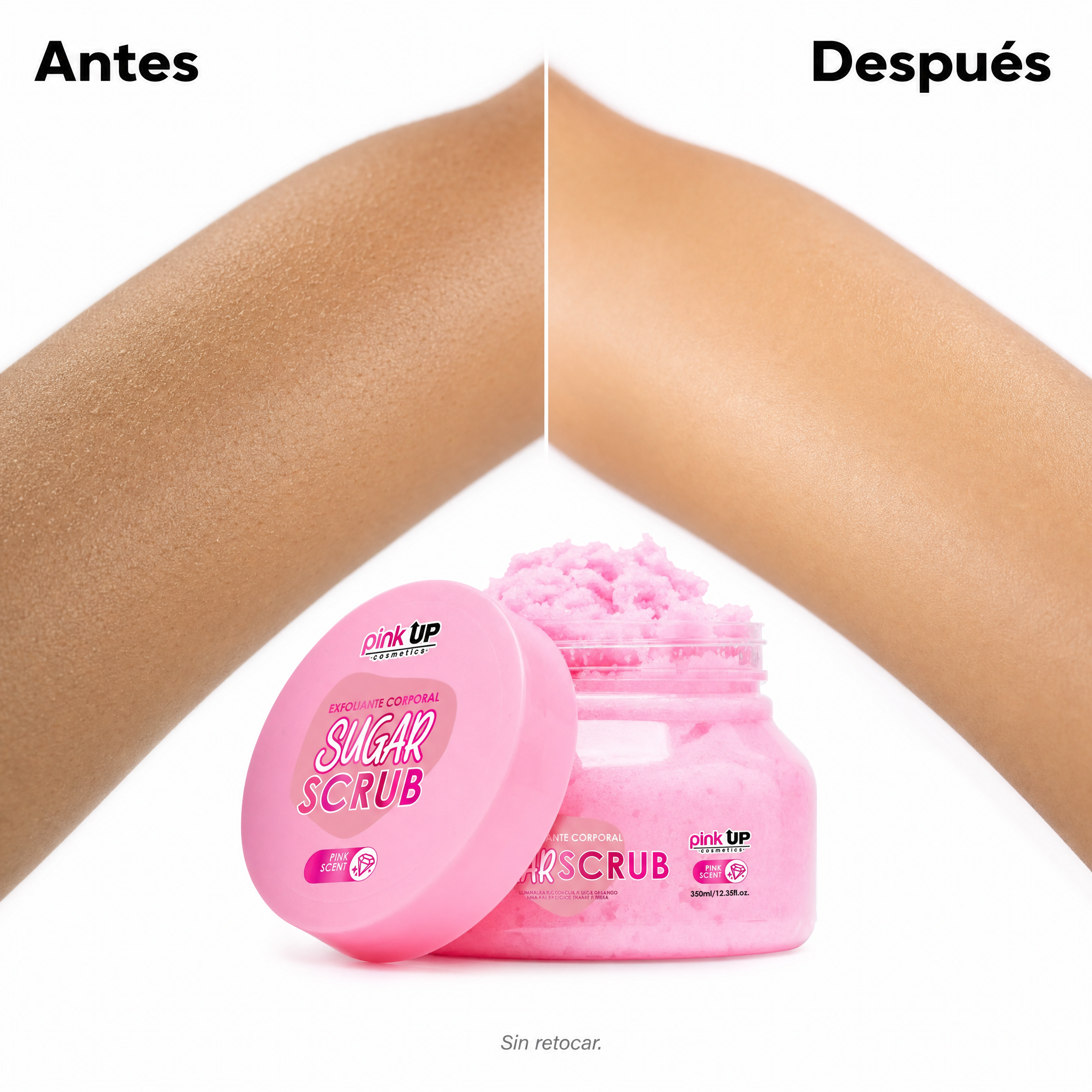 Pink Up Sugar Scrub Exfoliante Corporal