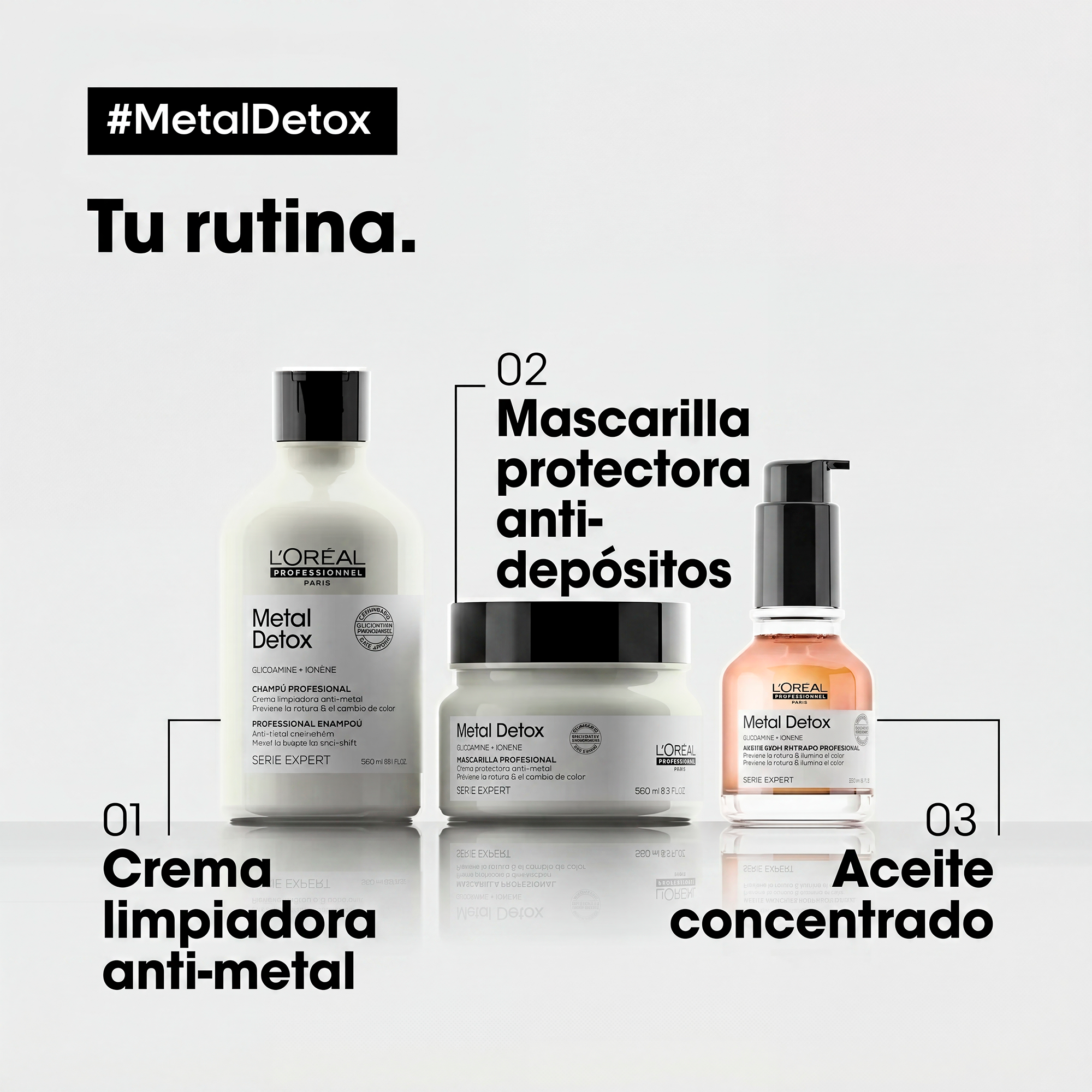 L'Oréal Professionnel Serie Expert Metal Detox Aceite Capilar 50 ml