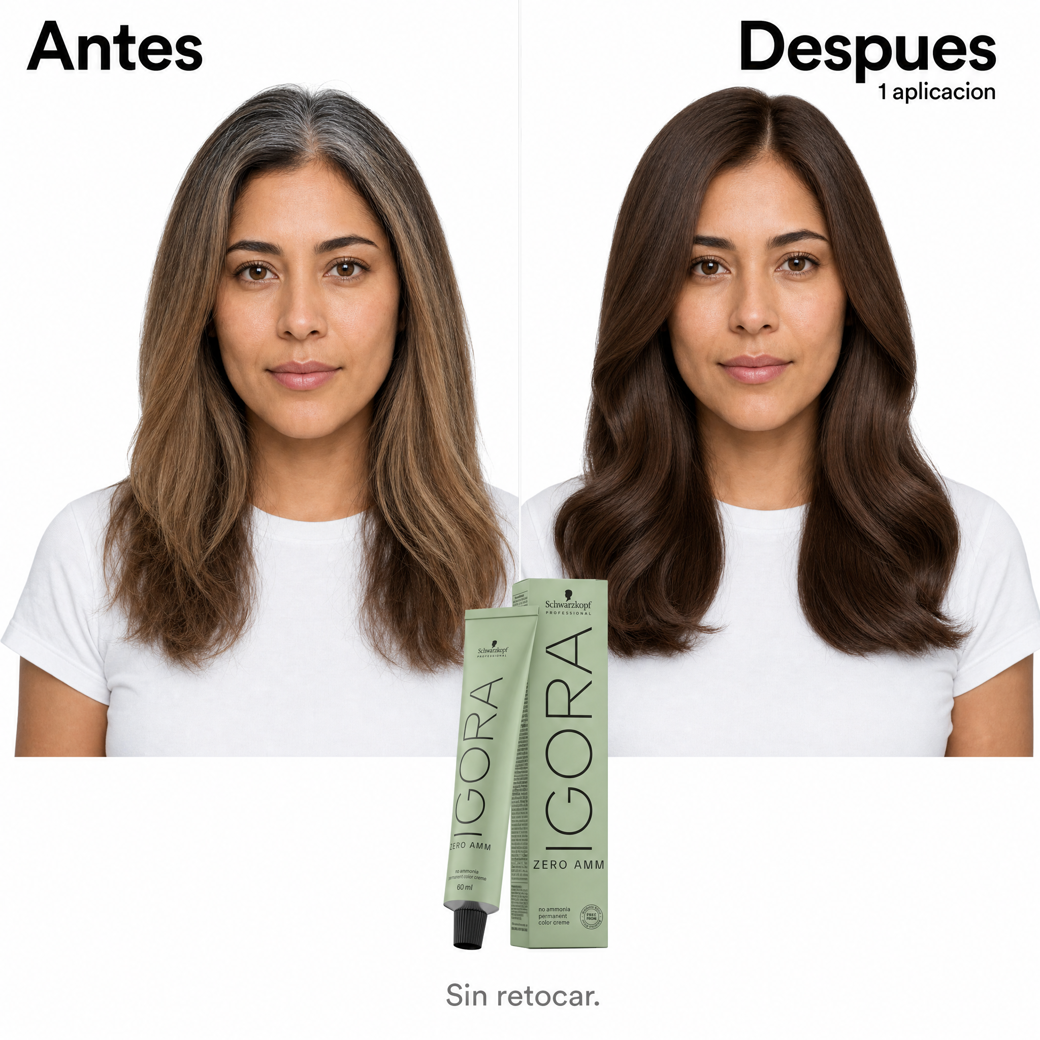 Schwarzkopf Igora Zero AMM Tinte Profesional Permanente sin Amoniaco 60 ml