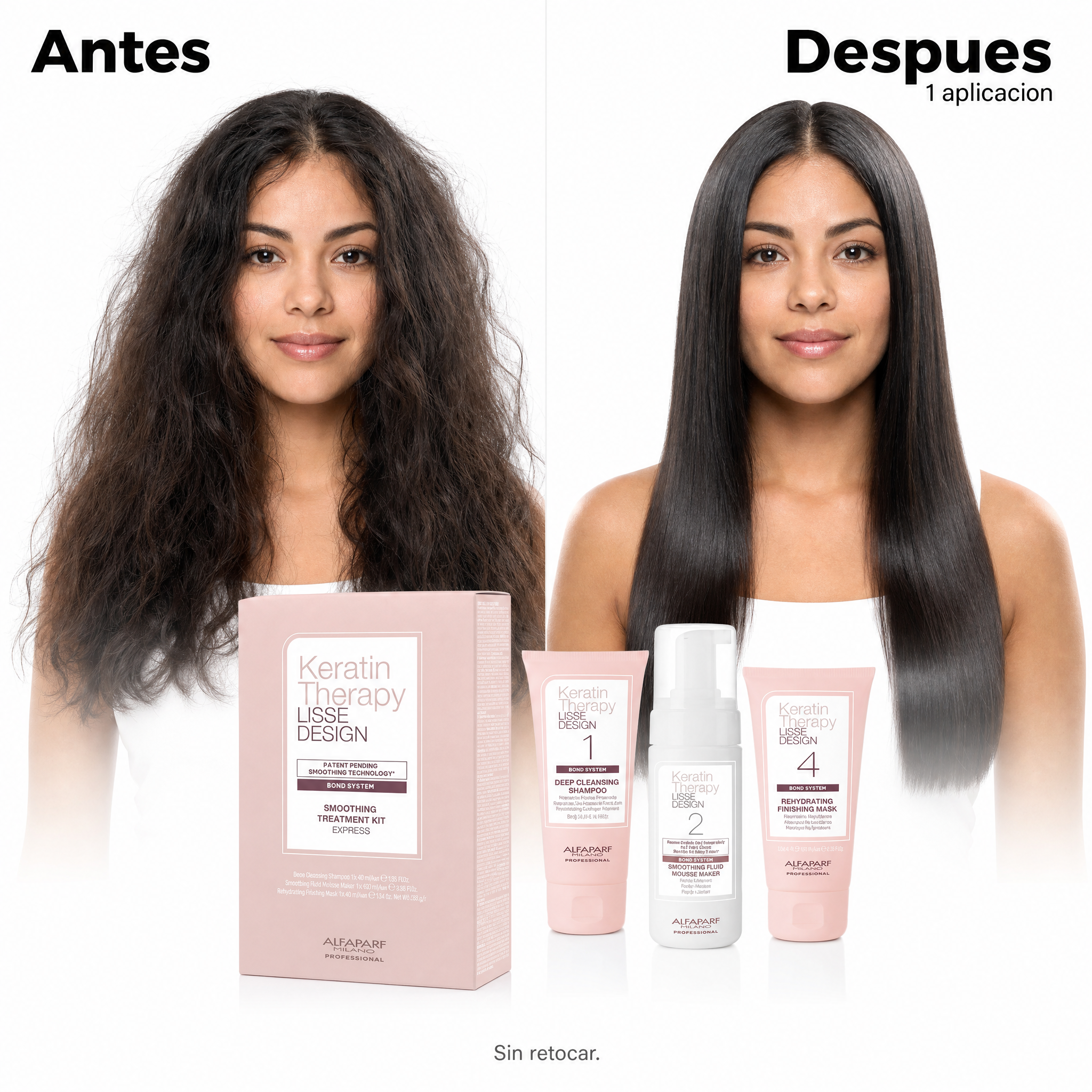 Alfaparf Keratin Therapy Lisse Design Kit 3 pzas