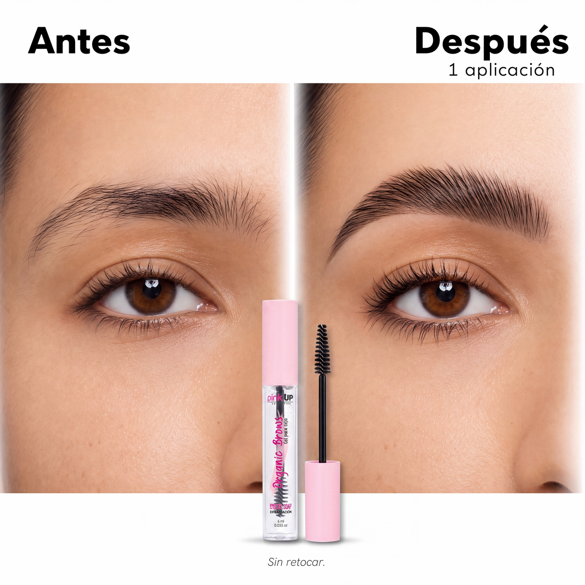 Pink Up Organic Bros Gel