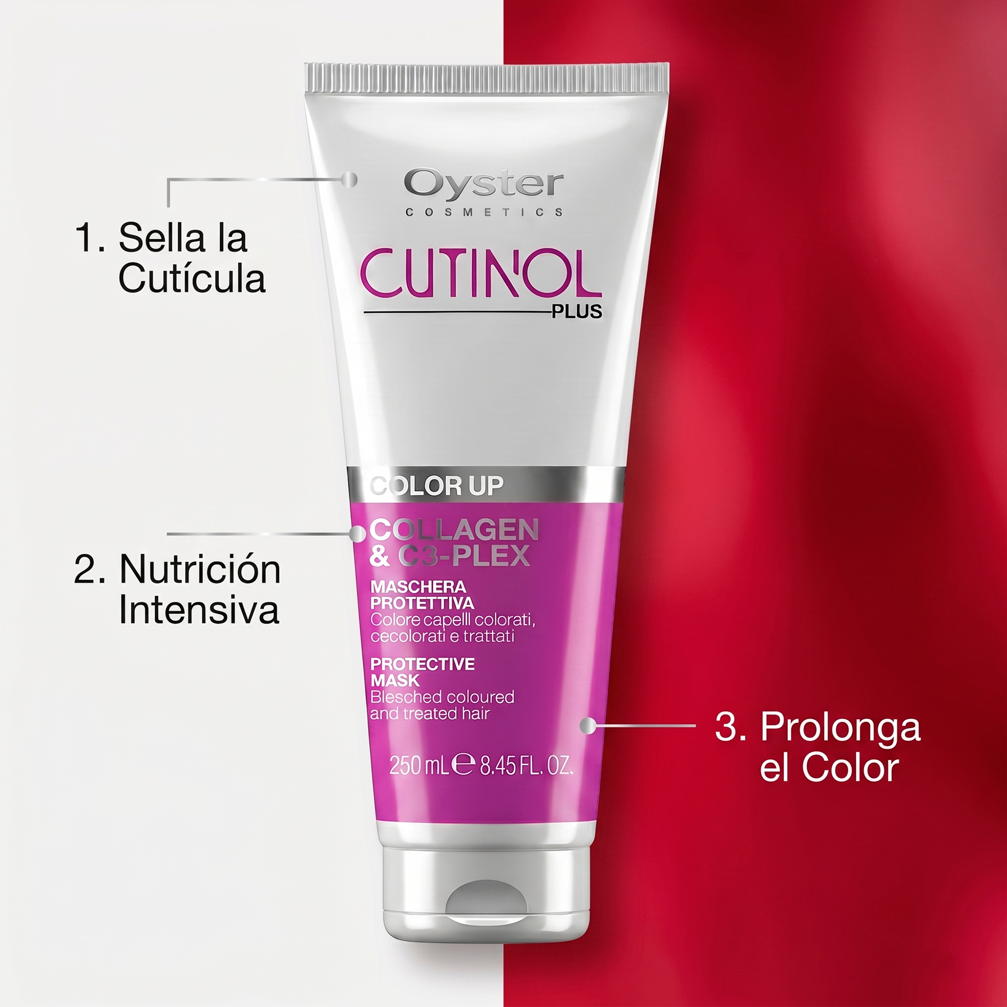 Oyster Cutinol Plus Color Up Mascarilla 250ml