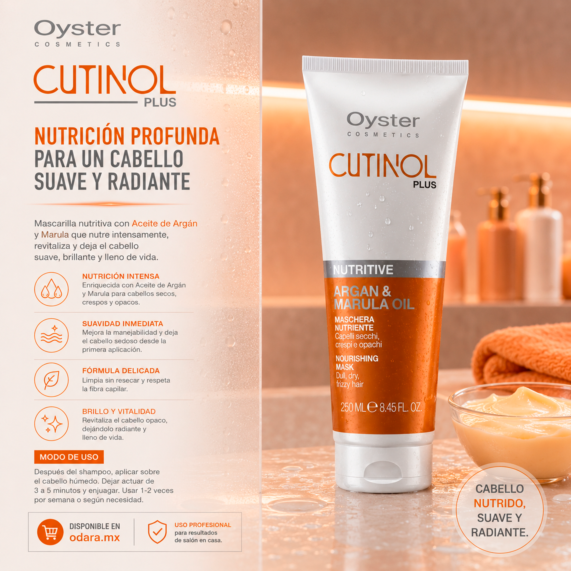 Oyster Cosmetics Cutinol Plus Nutritive Mask