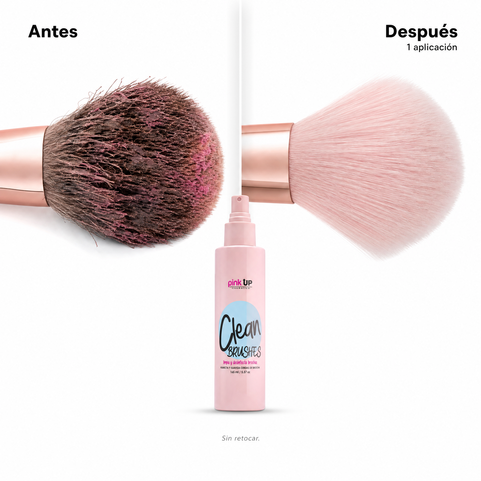 Pink Up Clean Brushes 165 ml