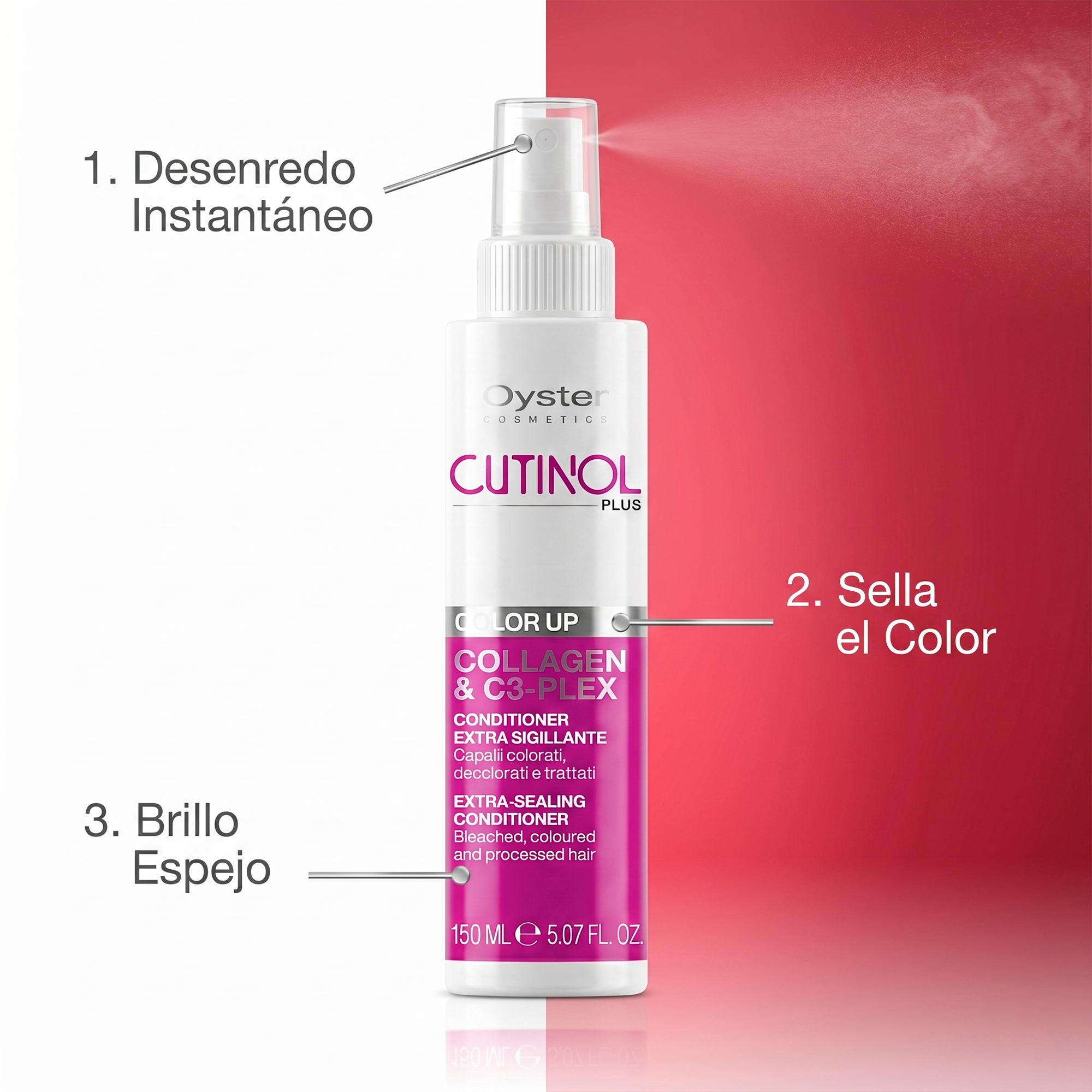 Oyster Cutinol Plus Color Up Spray Acondicionador 150ml