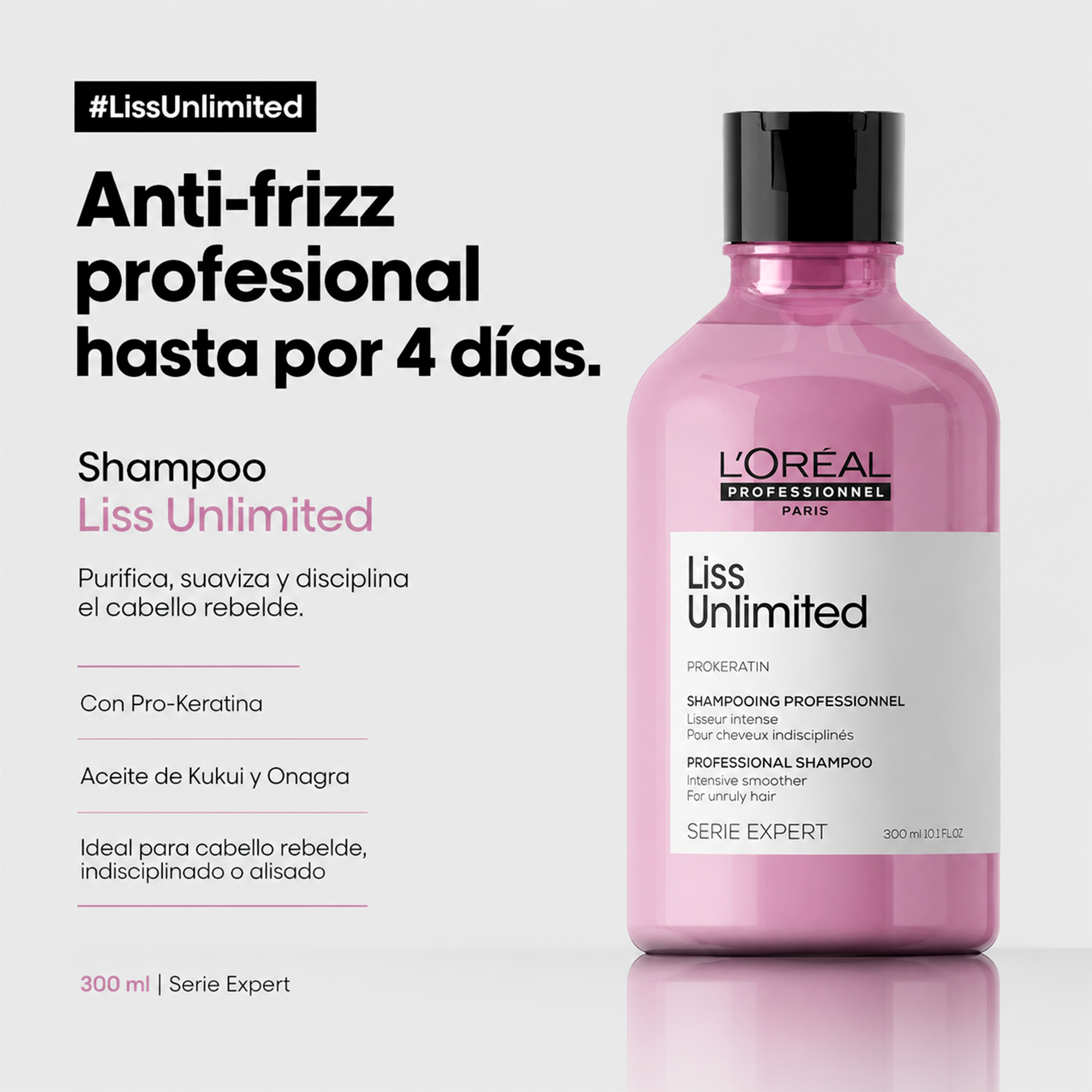 L'Oréal Professionnel Serie Expert Liss Unlimited Shampoo 300 ml