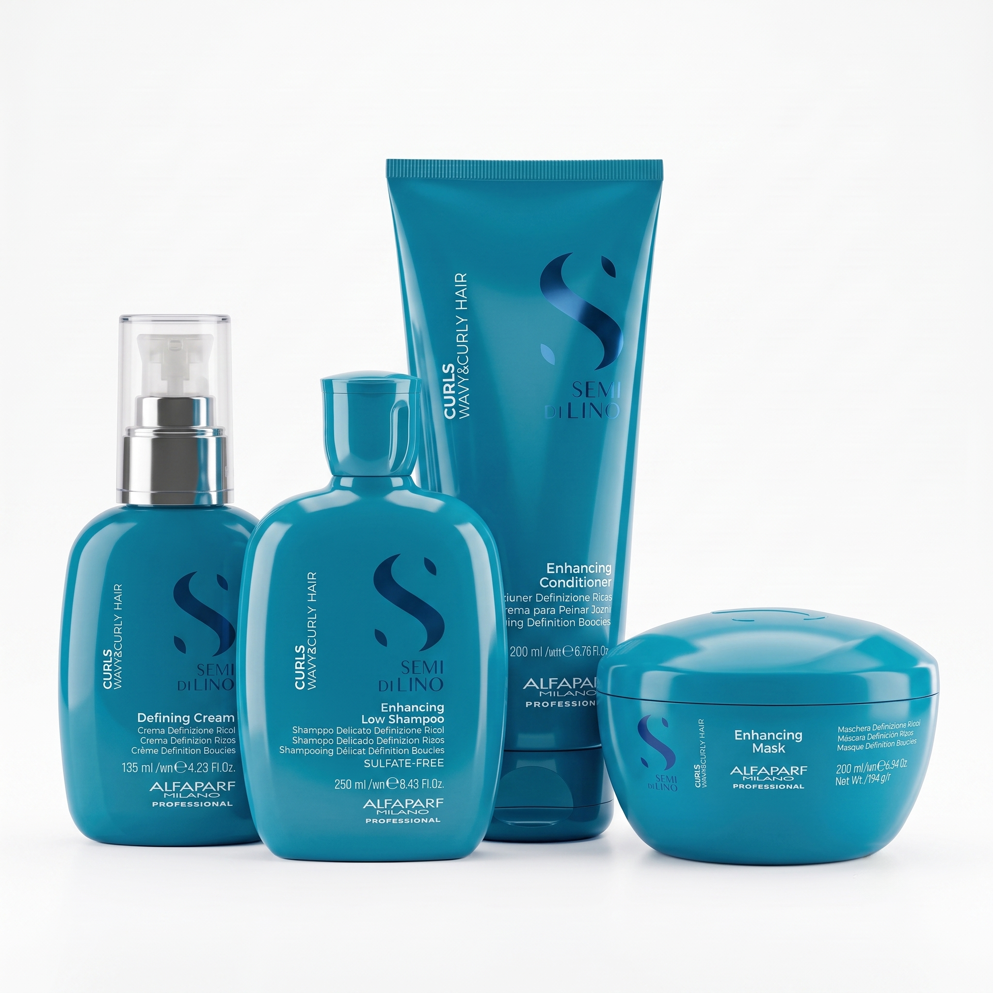 Alfaparf Semi Di Lino Curls Enhancing Mascarilla 200 ml