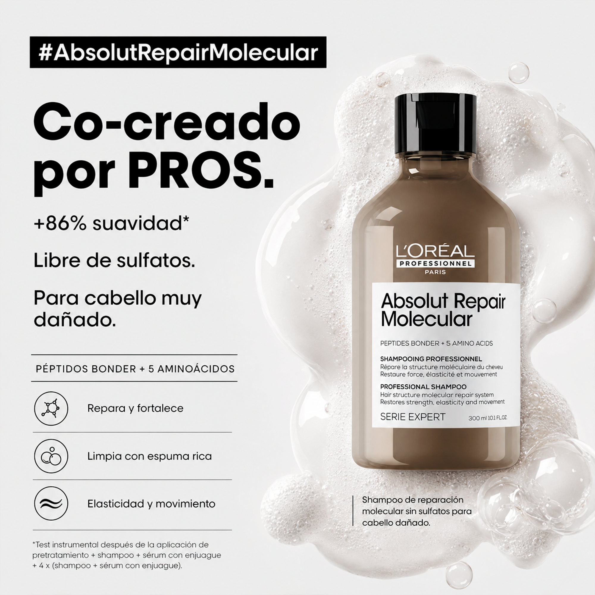 L'Oréal Professionnel Serie Expert Absolut Repair Molecular Shampoo