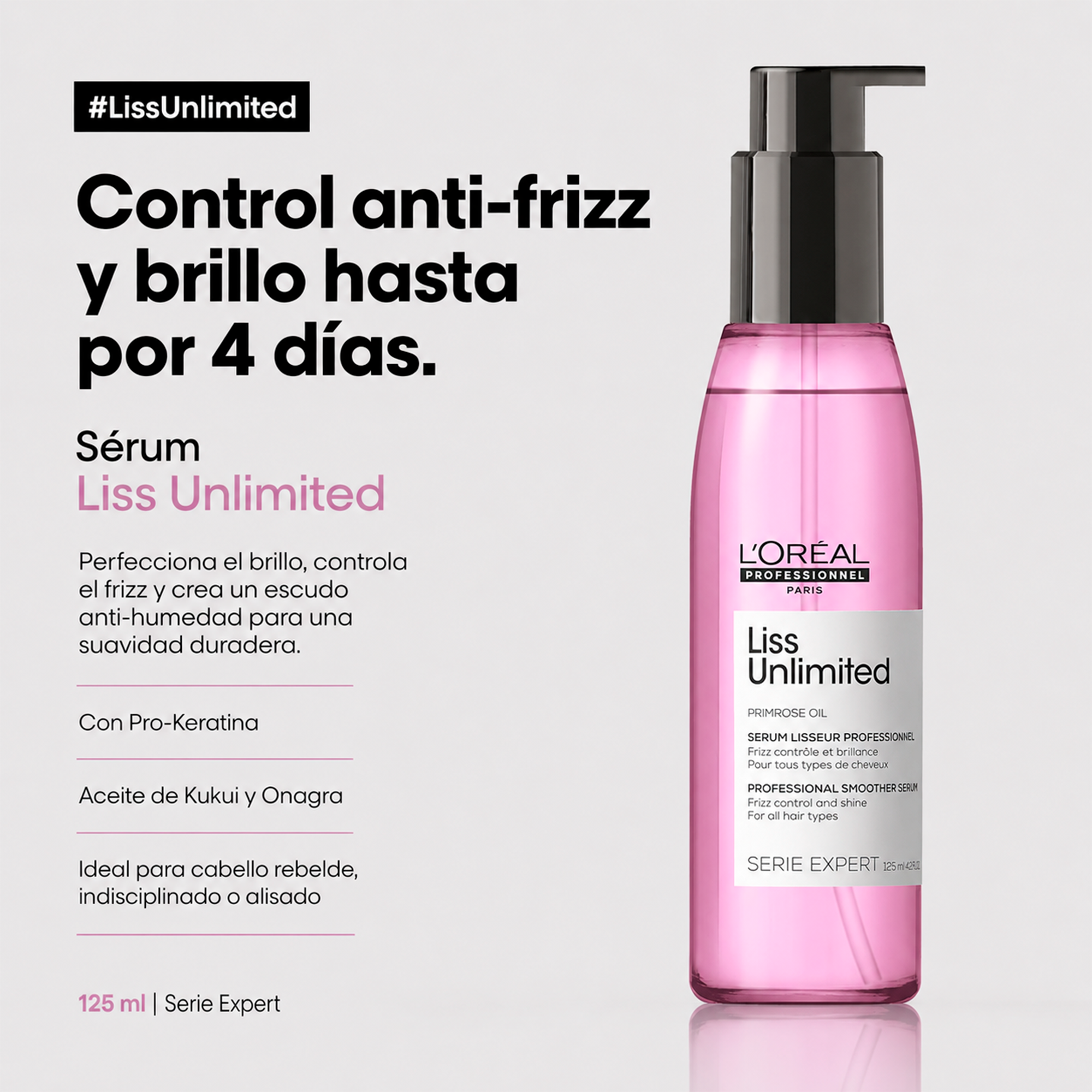 L'Oréal Professionnel Serie Expert Liss Unlimited Serum 125 ml