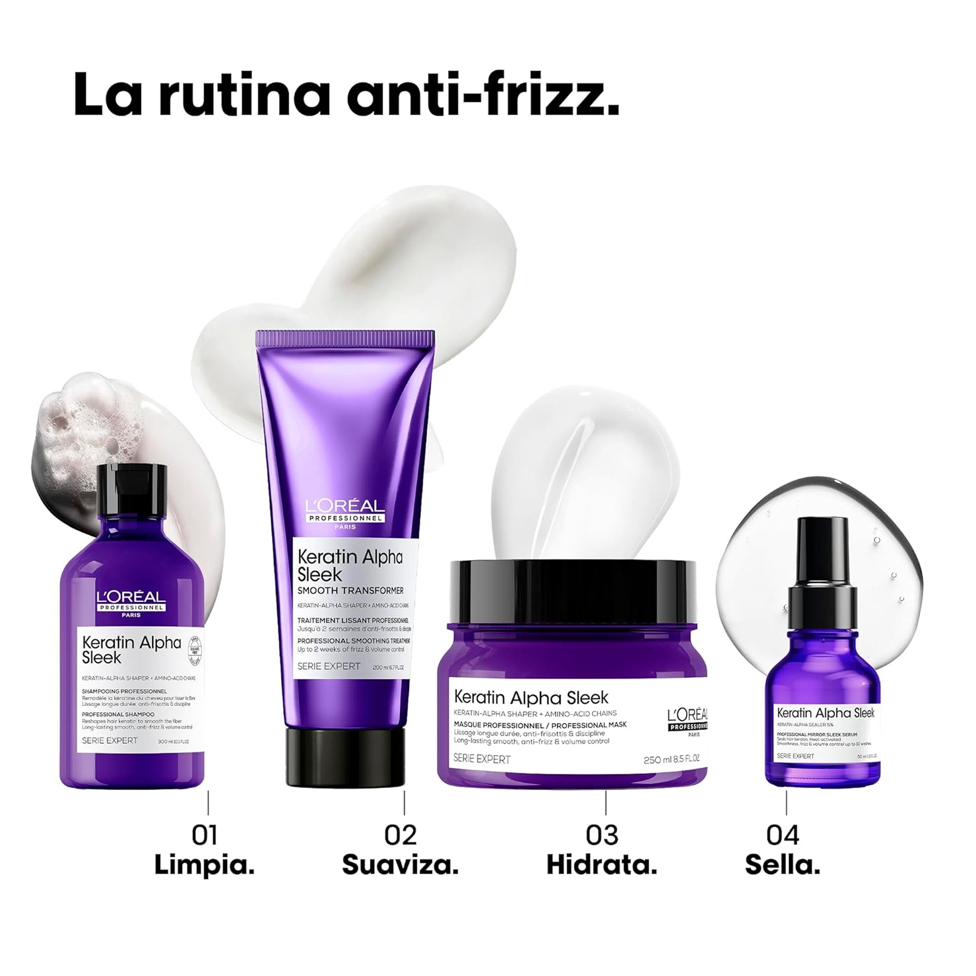 L'Oréal Professionnel Serie Expert Keratin Alpha Sleek Serum 50 ml
