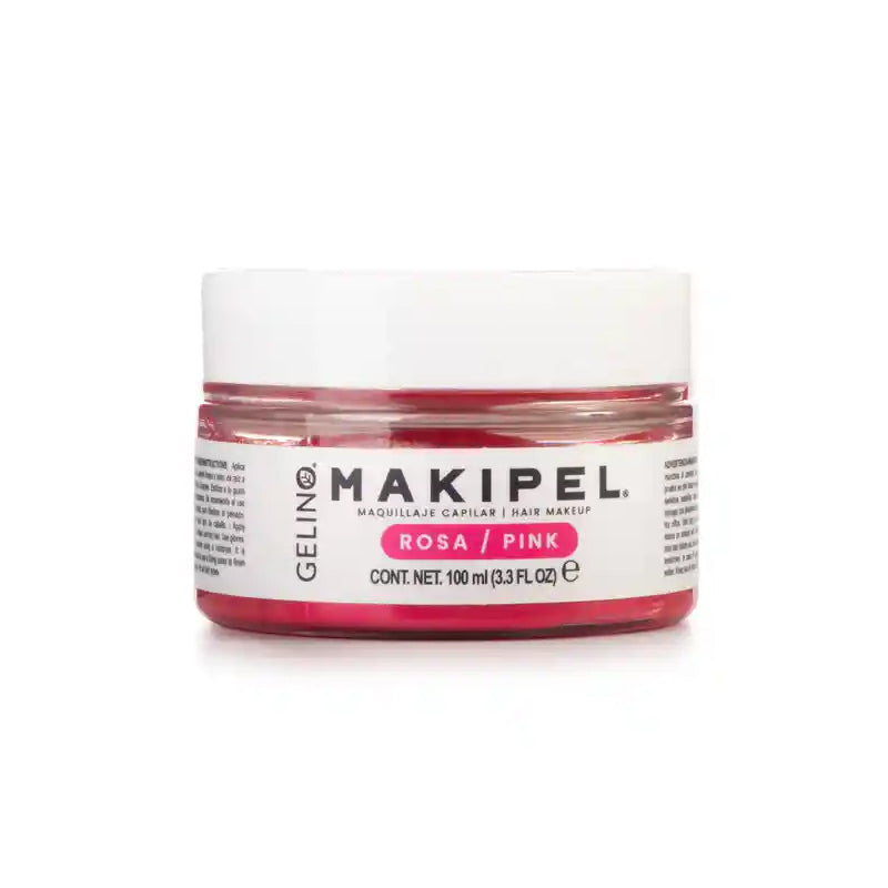 MAQUILLAJE TEMPORAL CAPILAR ROJO MAKIPEL 100 ML - GELINO