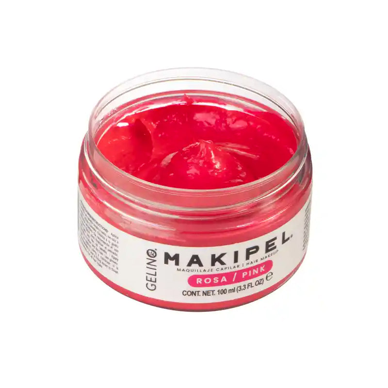 MAQUILLAJE TEMPORAL CAPILAR ROSA MAKIPEL 100 ML - GELINO