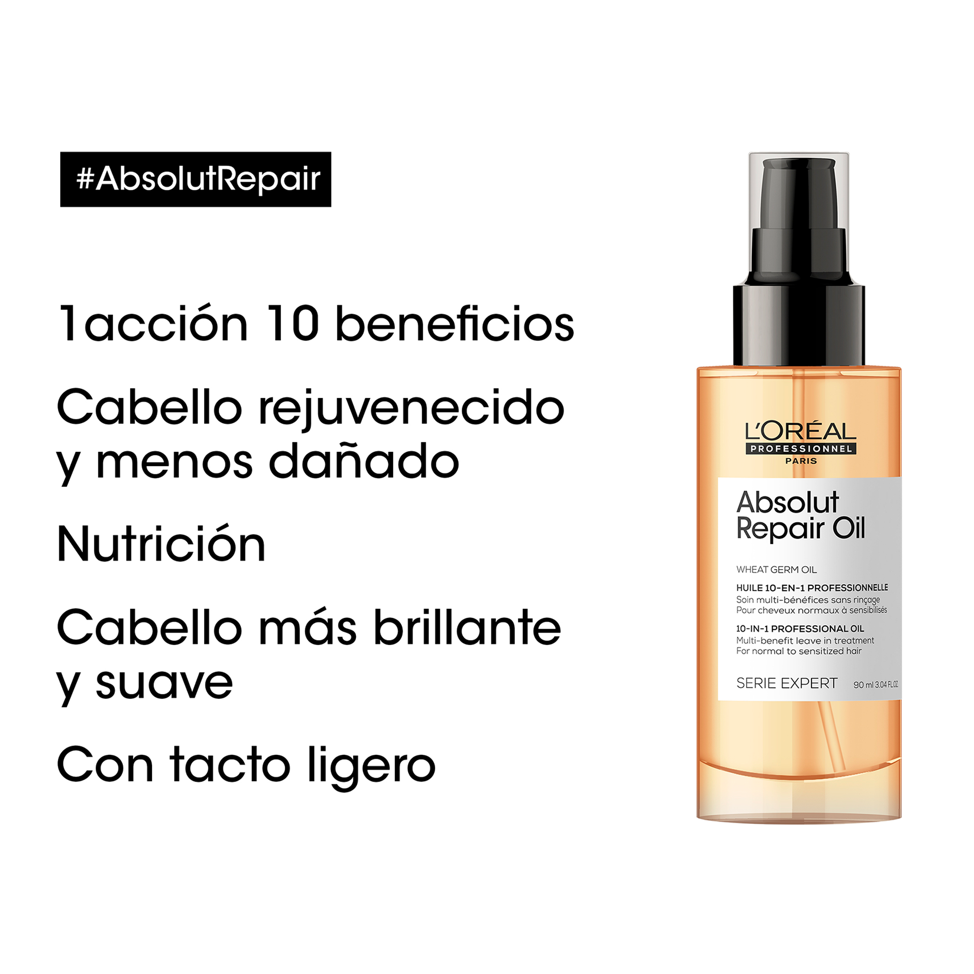 L'Oréal Professionnel Serie Expert Absolut Repair Aceite 10 en 1 90 ml